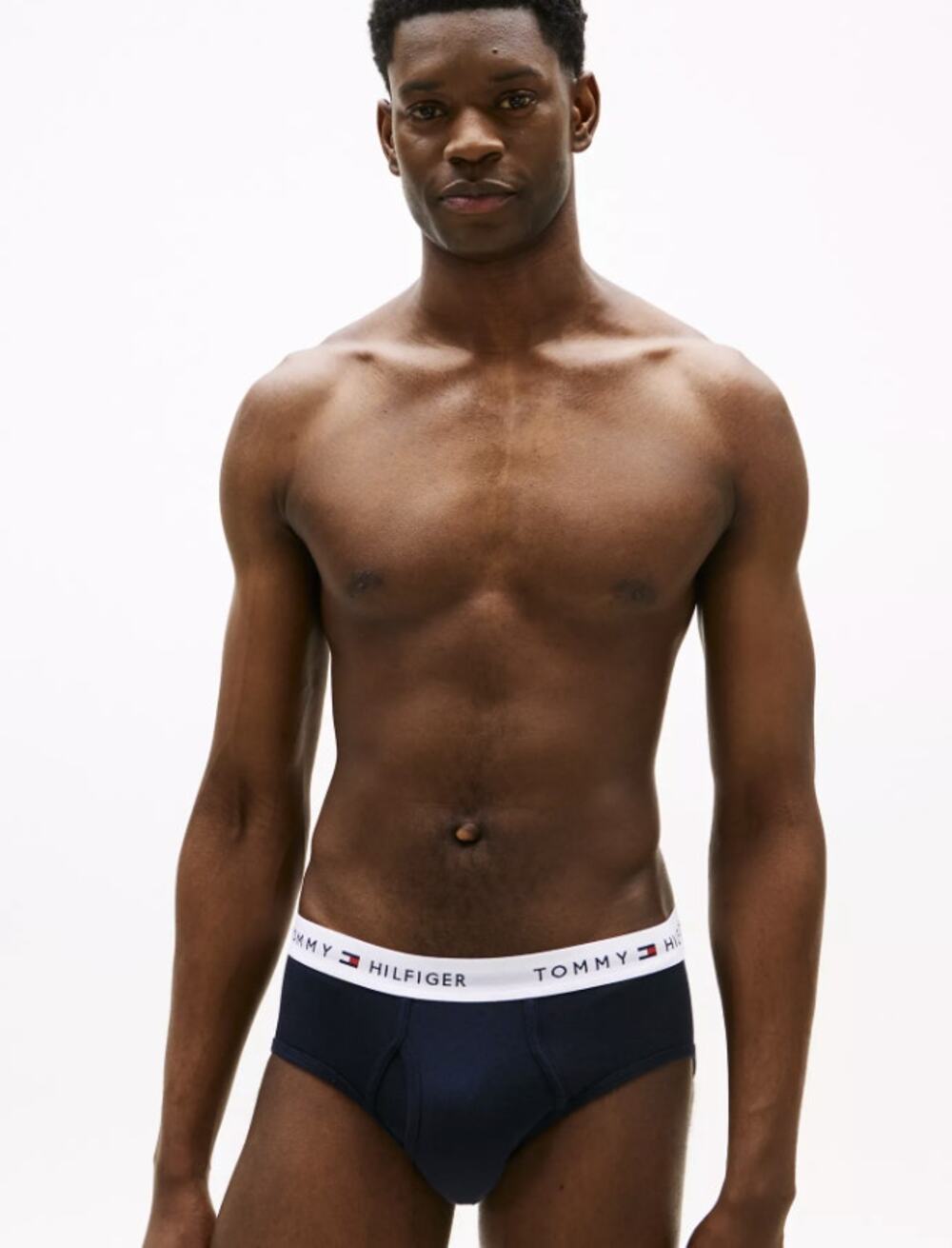 Tommy Hilfiger Men's Medium 3-Pack Blue Hues Cotton Classics Briefs B1-12